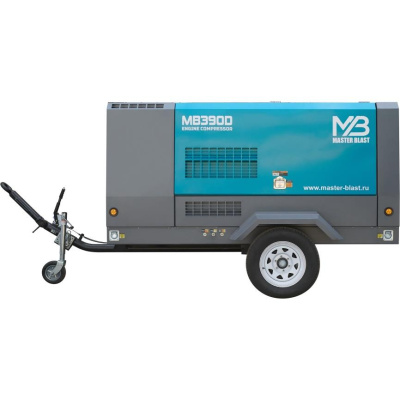 Винтовой компрессор Master Blast MB390D-15 (дизельный)