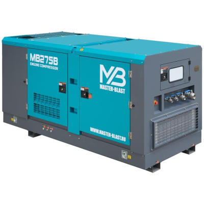 Винтовой компрессор Master Blast MB275B (дизельный)