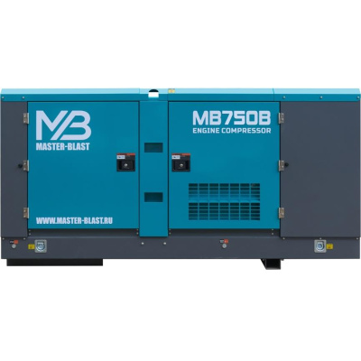 Master Blast MB-750B-12 винтовой дизельный компрессор
