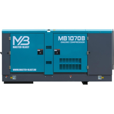Master Blast MB-1070B-25 винтовой дизельный компрессор