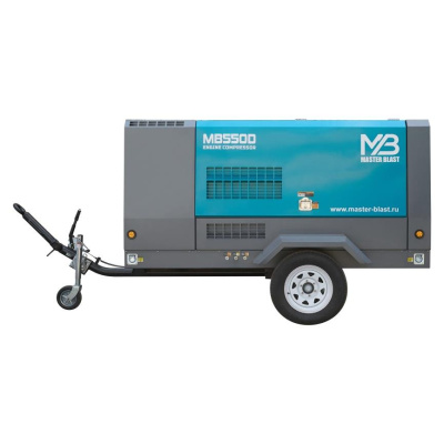 Винтовой компрессор Master Blast MB550D (дизельный)