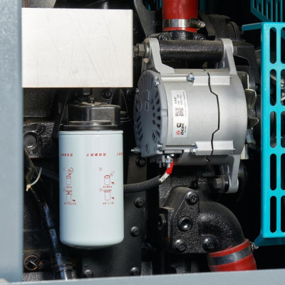 Винтовой компрессор Master Blast MB390D-15 (дизельный)