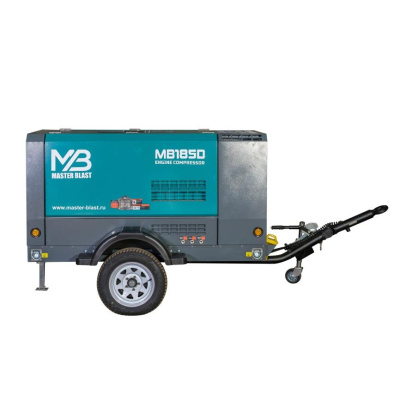 Винтовой компрессор Master Blast MB185D (дизельный)