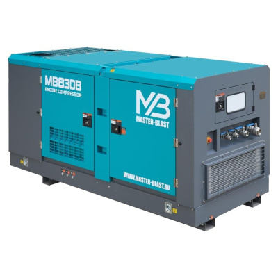 Master Blast MB-830B-7 винтовой дизельный компрессор
