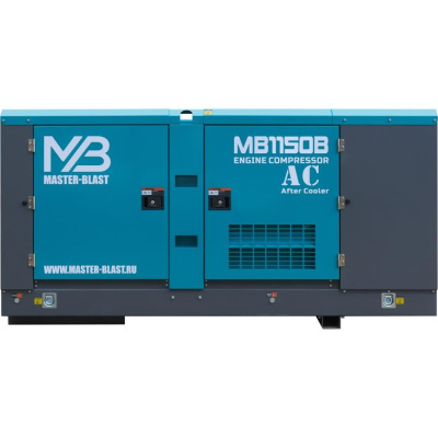 Master Blast MB-1150B-30 винтовой дизельный компрессор